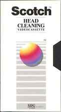 Scotch VHS Videorecorder VCR Reinigungscassette Reinigungskassette, NEU in OVP