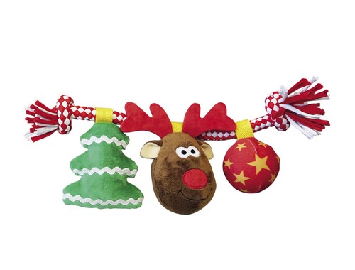 Seil mit weihnachtsfiguren - seil,