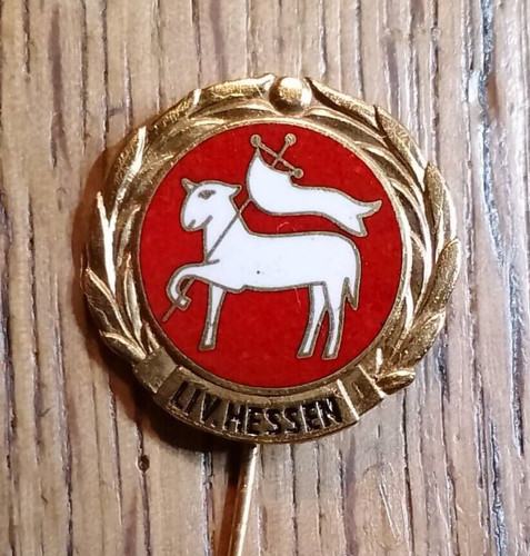 Alte emaille anstecknadel - anstecknadel,