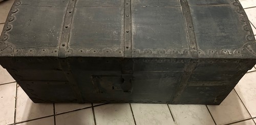 Kleine barock truhe jhdt - 17.,
