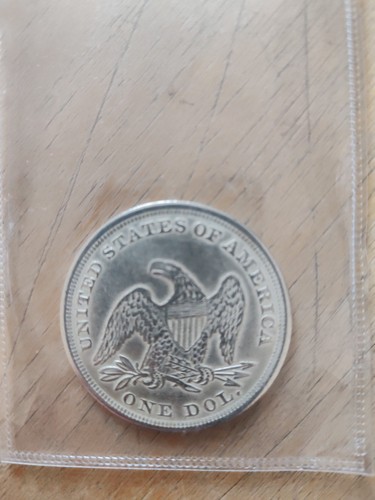 Usa dollar seated liberty - usa,