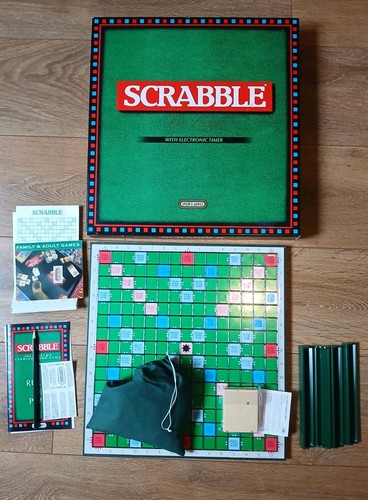 Scrabble deluxe electronic - scrabble,
