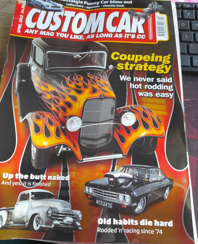 Classic car magazine april - car,