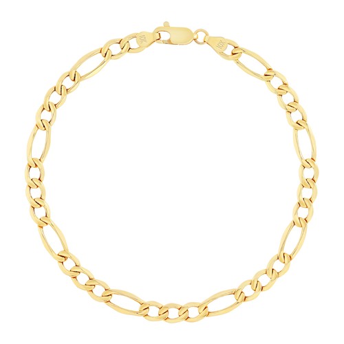 10k gelbgold 5mm figaro - figaro, link