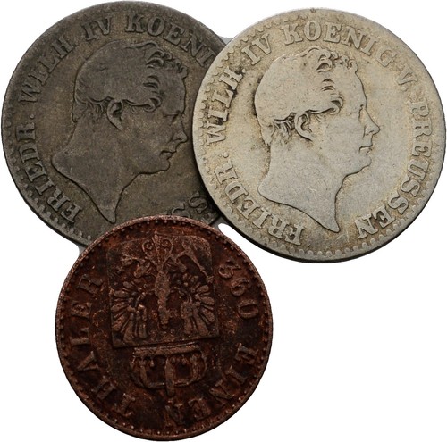 Preussen pfennig 2 - pfennig, 1/2