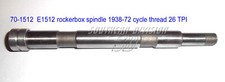 70-1512 Kipphebelwelle rocker spindle 26TPI Triumph p/u 650unit 1938-72 E1512