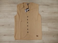 Herren Strickweste braun Rusty