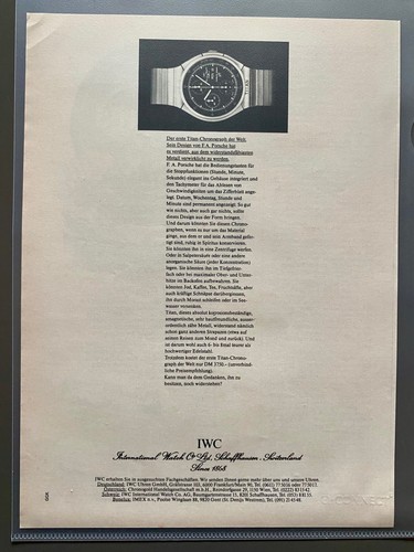 Iwc titan chronograph - iwc,