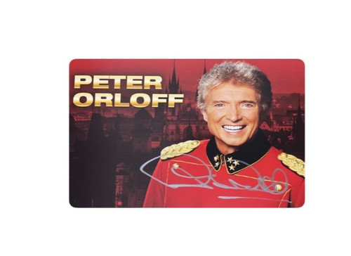 Autogramm peter orloff - autogramm,