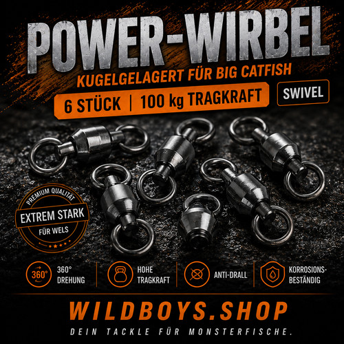 Power wirbel wels 100kg - 6x, power-wirbel