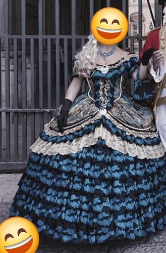 Historisches antikes kleid - historisches,