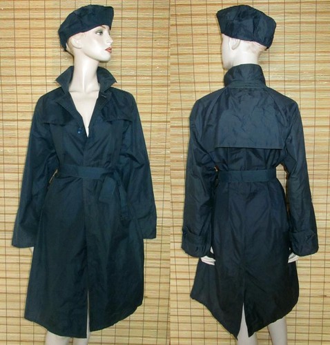 Blauer regenmantel raincoat - blauer,