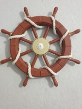 Steuerrad - Holz - braun  35x6