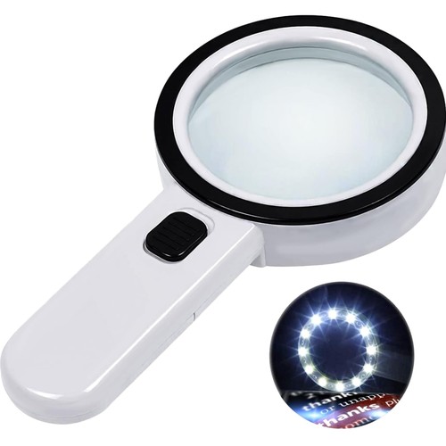 Lupe led doppelglaslinse - led,,