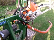 Motorsägenhalterung Halterung Motorsäge Motorsägenhalter Posch Holzspalter_Stihl