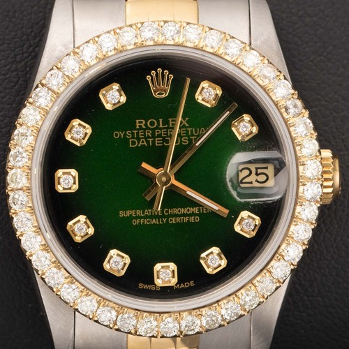 Rolex datejust diamant - rolex,