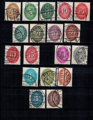Dienstmarken 114 31 x - 114/31,