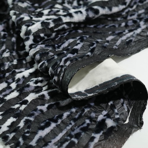Schneeleopard flockprint - 1,5m,
