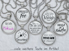 Spruchkette by Perletta 20 Texte Fee Prinzessin Königin Feenstaub Magie Glitzer