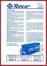 Roco H0 - Montageanleitung