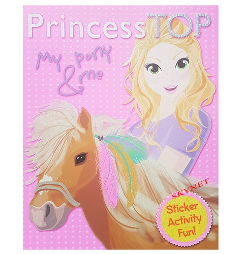 Girls princess top pony - girls,