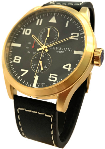 Cavadini herren fliegeruhr - cavadini,