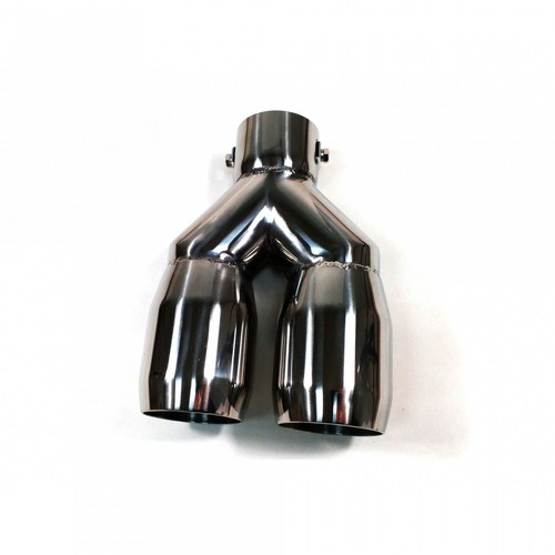 Edelstahl doppel rund chrom - doppel,