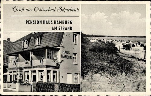 Ostseebad scharbeutz in - ak,