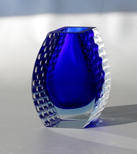 Murano glasvase geometrische - glasvase,