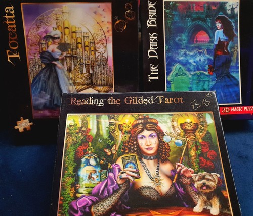 Magic puzzle set the dark - puzzle,