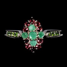 925 Sterlingsilber Ring Rund