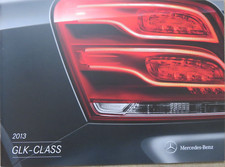 2013 Mercedes GLK-Klasse GLK-Class X 204 USA Prospekt Brochure, 20 Seiten