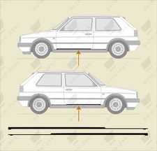 Fits VW Mk2 Golf GTI G60 - 3dr