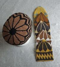 Herren Qualität islamische Schädelkappe muslimisches Gebet Hut Kufi Topi Strick Kopfbedeckung