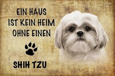 Holzschild 20x30 Ein Haus ist