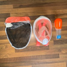 Decathlon SUBEA Tauchermaske Vollmaske Schnorchelmaske Taucherbrille Gr.S-M