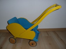 Holz Puppenwagen Lauflernwagen Buche Beschützende Werkstätte Heilbronn