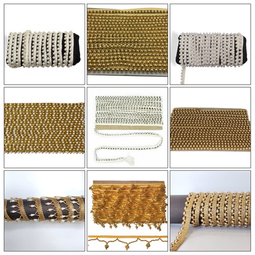 Mini perlen spitzenband borte - spitzenband,