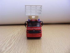 Siku 3433 Auslandsmodell Frankreich Mercedes Benz Drehleiterwagen