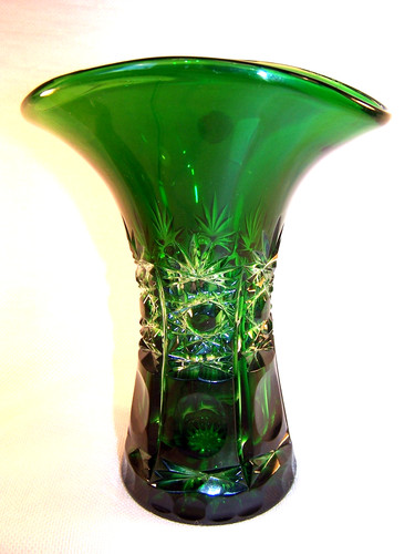 Glas vase - glas,