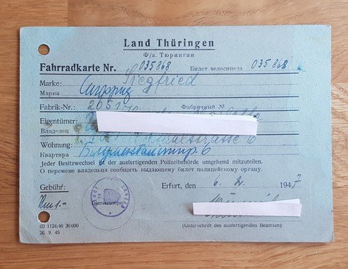 Alte fahrrad karte - alte, marke