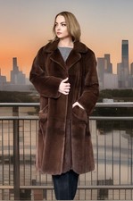 SALE Pelzmantel Nerzmantel