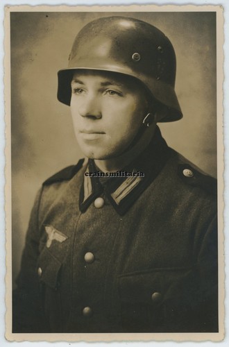 Orig foto portrait heer - foto, ak
