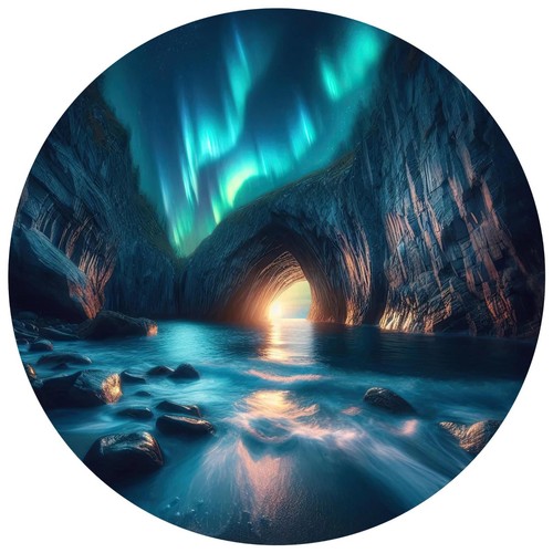 Sticker nordlichter meer - nordlichter,