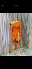 Turnierkleid Latein Latin Orange