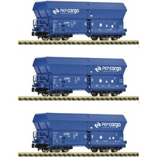 Fleischmann 6660086 N 3er Set Selbstentladewagen Falns PKP Cargo Ep. VI + Neu