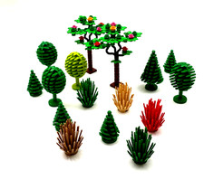 LEGO® Baum Pflanzen Blüten Bäume Tanne Laubbaum 6064 2435 3470 3471 3778