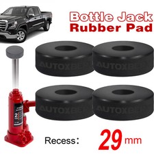 4x  Hydraulischer Wagenheber Flaschenheber Gummiauflage Gummipuffer PKW LKW