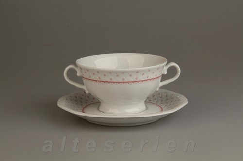 Suppentasse mit untere - suppentasse,