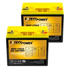 2 Packs: 12V 18AH GEL Battery